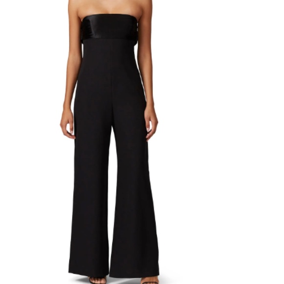 Milly Cady Brooke strapless jumpsuit black - 0 - Picture 1 of 11